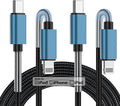 2Pack 10Ft Iphone Fast Charger Cable, [Apple Mfi Certified] Long USB C to Lightning Cable 10 Foot, High Fast 10 Feet Apple Charging Cord for Apple Iphone 14/14 Pro Max/13 Mini/12/11/Xs/Xr/8/7Plus,Ipad