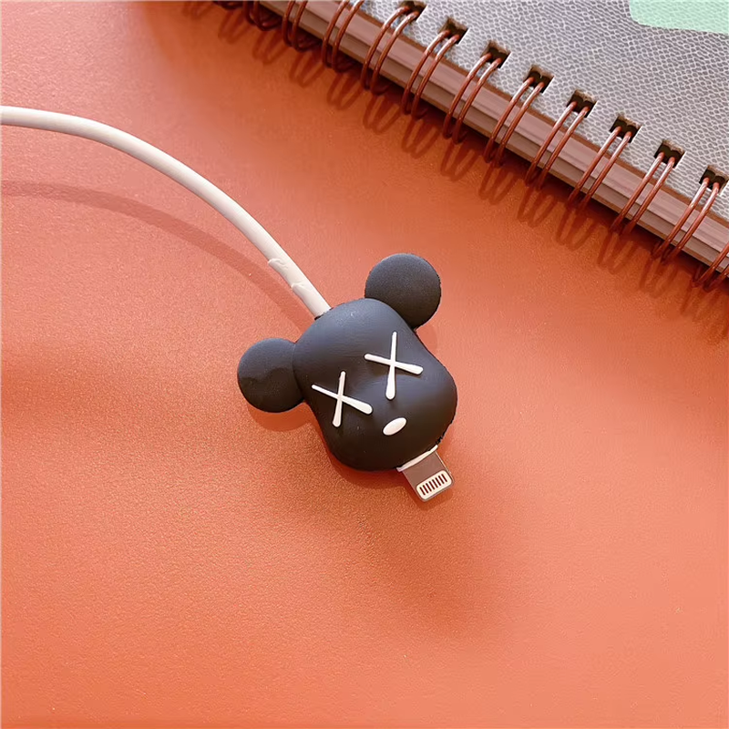New Cute Cable Both Ends Bite Protector for for Iphone X XS 11 Pro Max XR 6 6S 7 8 plus Ipad Mini 2 3 Air Phone Charger Cables
